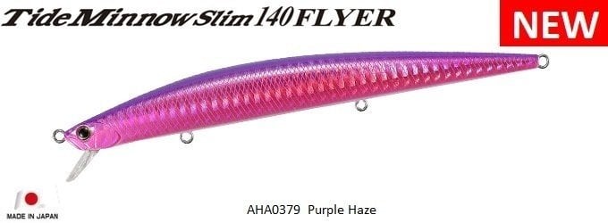 Duo Tide Minnow Slim Flyer 140 AHA0379 / Purple Haze
