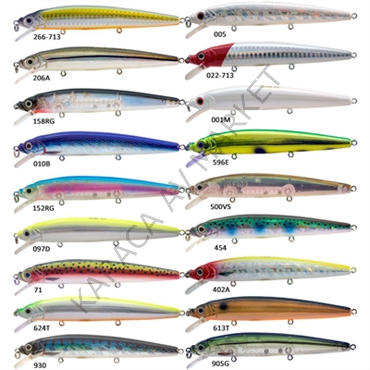 Strike Pro Eg-033 F Alpha Minnow 115 Serisi Suni Yem