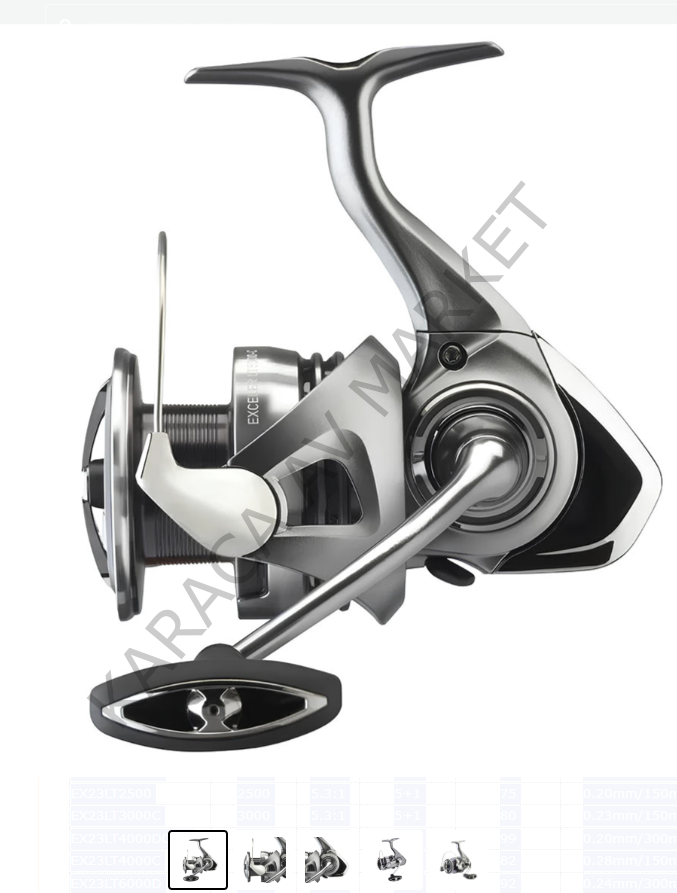 Daiwa Exceler23 LT 3000C Makara