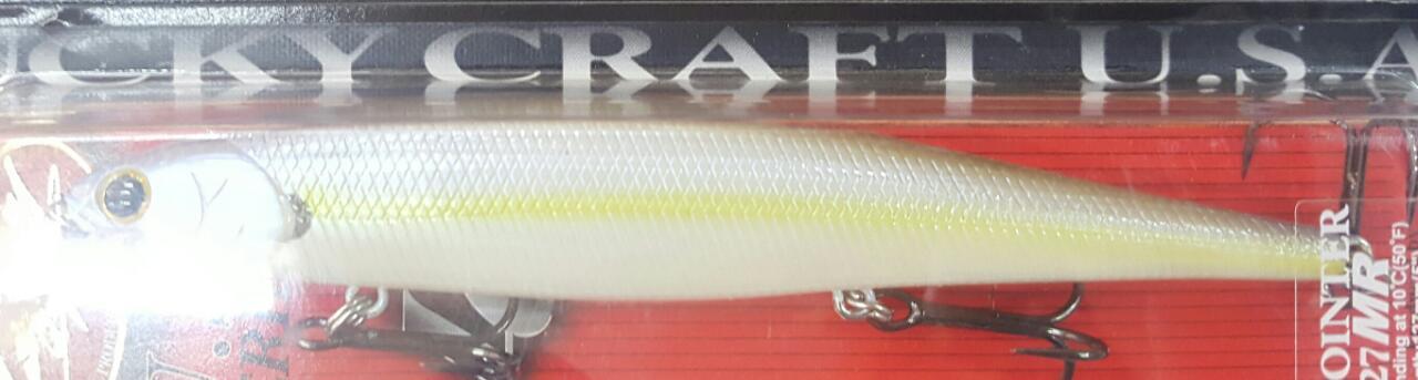 Slender Pointer 127 MR Maket Balık Chartreuse Shad
