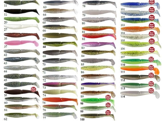 SAWAMURA ONE UP SHAD 5'' 12,5CM