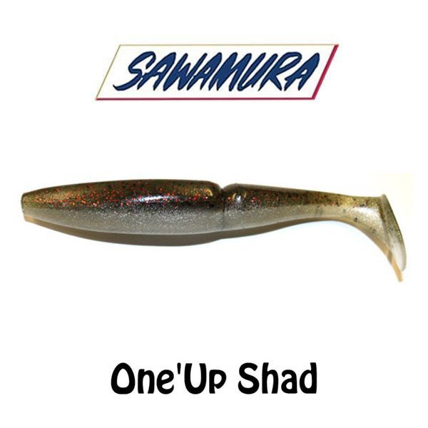 SAWAMURA ONE UP SHAD 3'' 7.5CM #50 070
