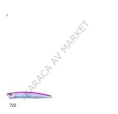 Zipbaits Skinny Pop Floating 130mm Su Üstü Popper 24gr Maket Balık 722