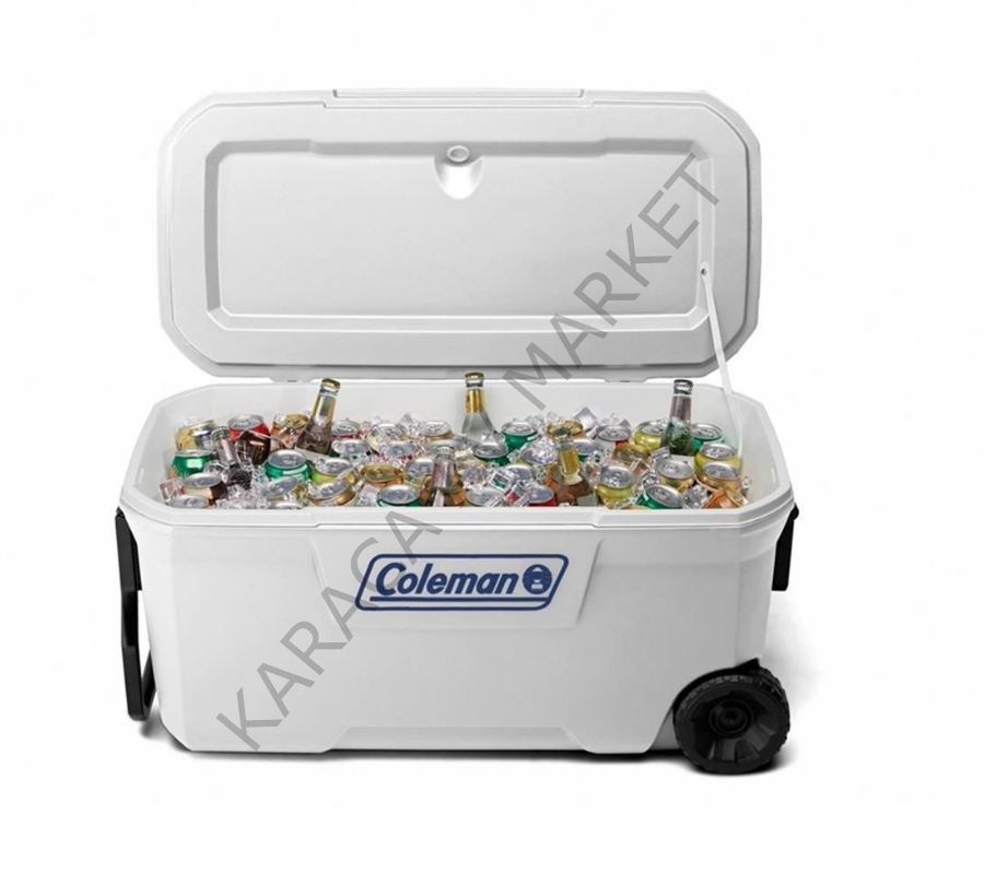 Coleman Xtreme Wheeled 100 QT Tekerlekli Soğutucu Marine Buzluk 94.6 Lt