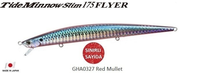 Duo Tide Minnow Slim Flyer 175 GHA0327 Red Mullet