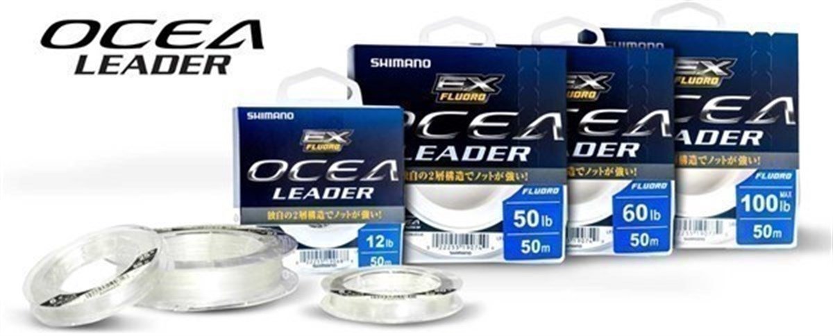 Shimano Ocea EX Fluoro Leader 50m 0.713mm 60lb Clear