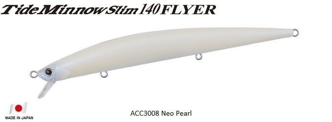 Duo Tide Minnow Slim Flyer 140 ACC3008 / Neo Pearl