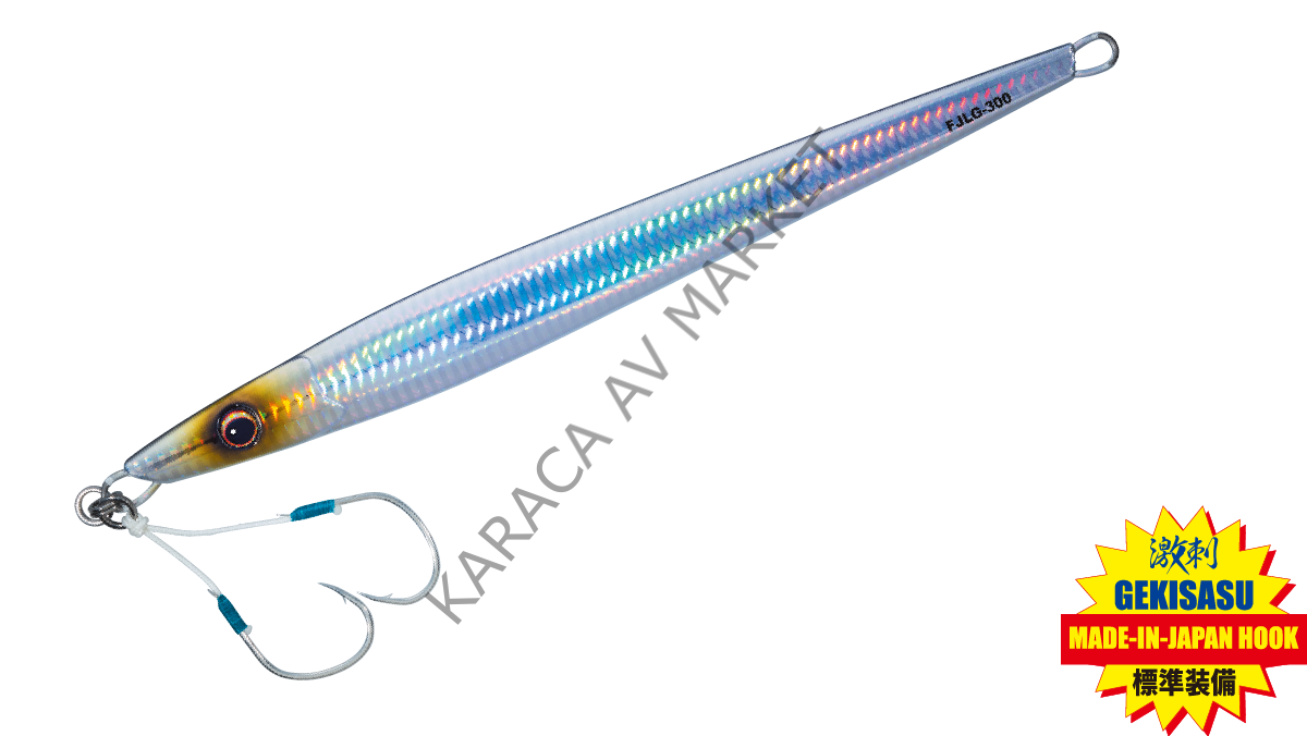 MAJOR CRAFT FIRST JIG LONG 180 GR 008 Silver (uv)