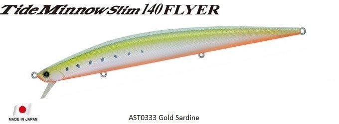 Duo Tide Minnow Slim 175 FLYER AST0333 Gold Sardine