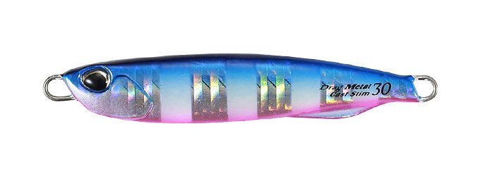 DUO DRAG METAL CAST SLIM 60 GR PHA0040 Blue Pink Zebra Glow