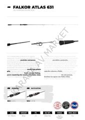Falkor Atlas 631B SJ PE 2-4 Max 300g 1.90m Tetikli Slow Jig Kamışı