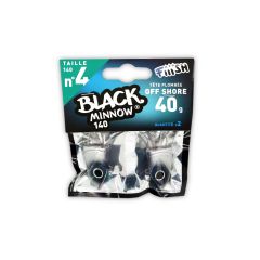 FIIISH BM140/4 BM034 JIG HEAD OFF SHORE 40GR BLEU