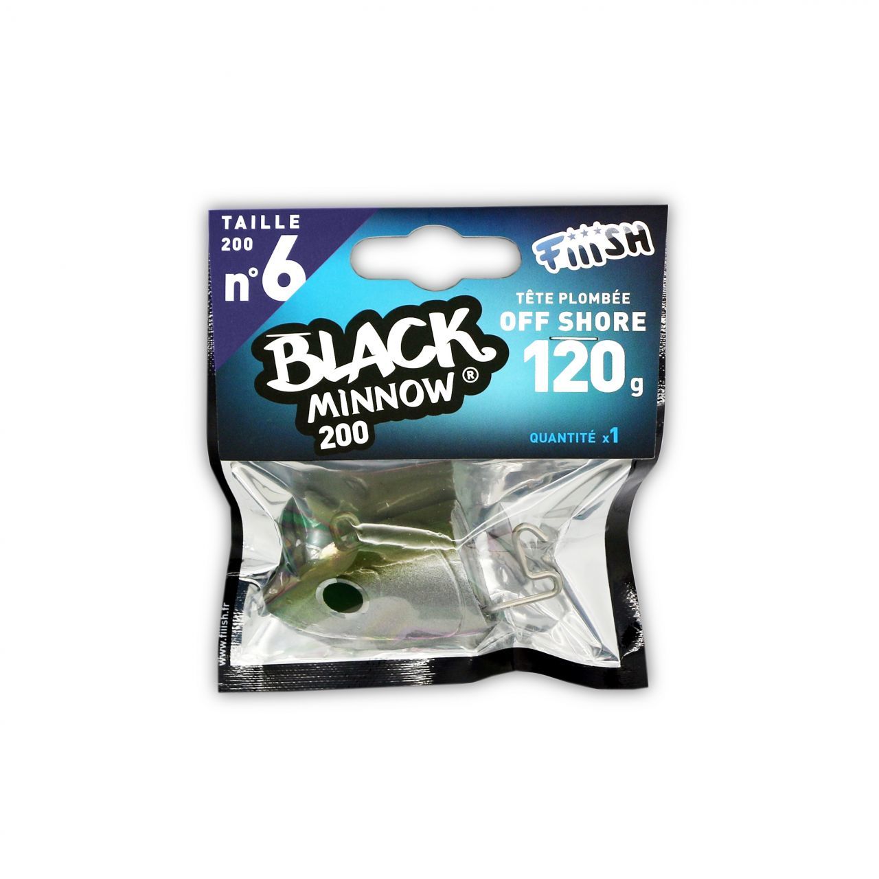FIIISH BM200/6 BM040 JIG HEAD 120GR KAKI