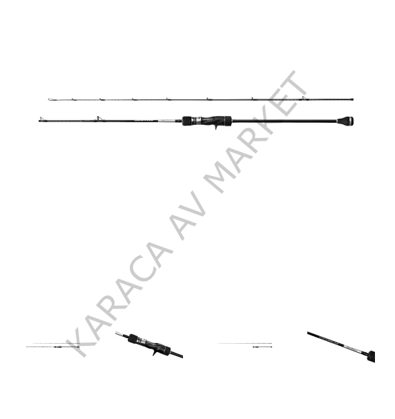 Shimano  25Grappler Type SJ Cast B662 1,98m 6'6'' 200g 1+1pc