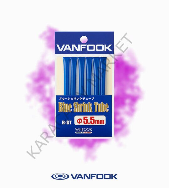 VANFOOK B-ST SHRINK TUBE MAVİ 1M 5.5MM