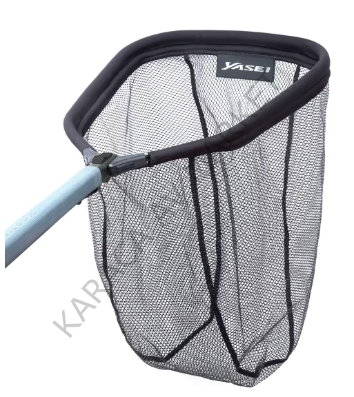 Shimano YASEI Single hand rubber net Foldable - Floating
