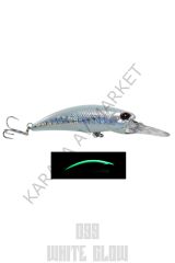 Fujin Ziggy Deep 48S 48mm 4.5gr Maket Balık 099 White Glow