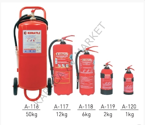 Abc Tozlu Yangın Söndürme Tüpü 2 kg Tekne ve botlar için (sertifikalı 2 yıllık )