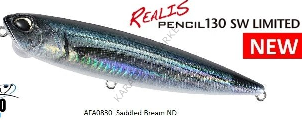 Duo Realis Pencil 130SW AFA0830 / Saddled Bream