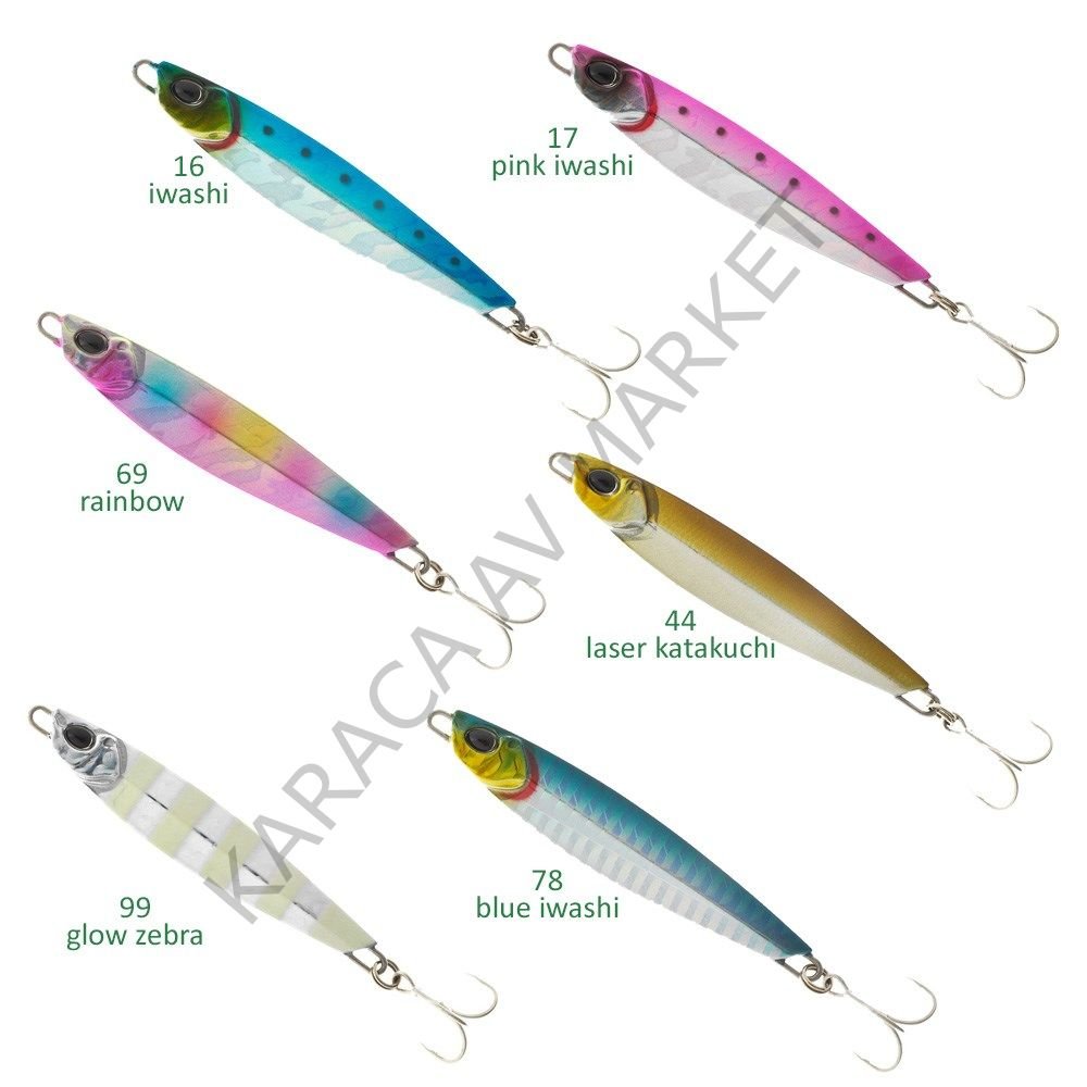 Daiwa Samourai Jig 20gr Casting Metal Yem