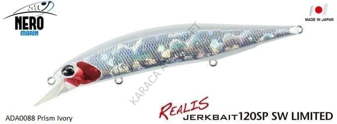 Duo Realis Jerkbait 120SP SW ADA0088 Prism Ivory