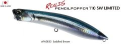 Duo Realis Pencil Popper SW Limited 110SW AFA0830 / Saddled Bream ND