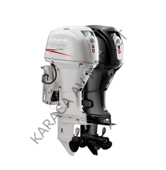 HİDEA MOTOR 40HP UZUN ŞAFT YANDAN R/C MARŞLI DENİZ MOTORU Beyaz