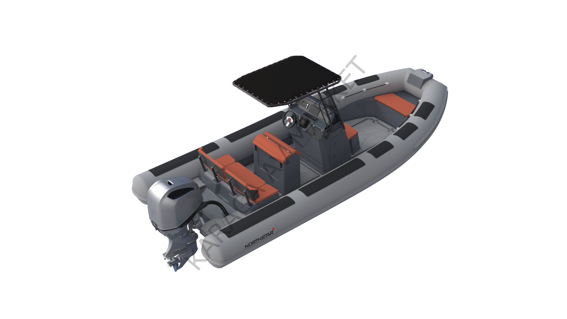 Northstar Vega 6,4 Sport Fiber Tabanlı Bot