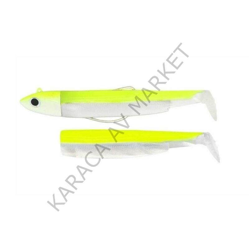 Fiiish BM90/2 BM3042 Combo Off Shore 10gr Fluo Yellow Silikon Yem