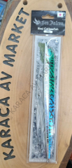 Sea Falcon Cutlass Fish Jig 280 Gr 12 Blue Green Mack