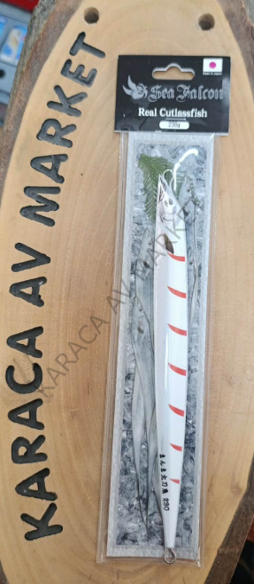 Sea Falcon Cutlass Fish Jig 280 Gr 14 Gigo Flash