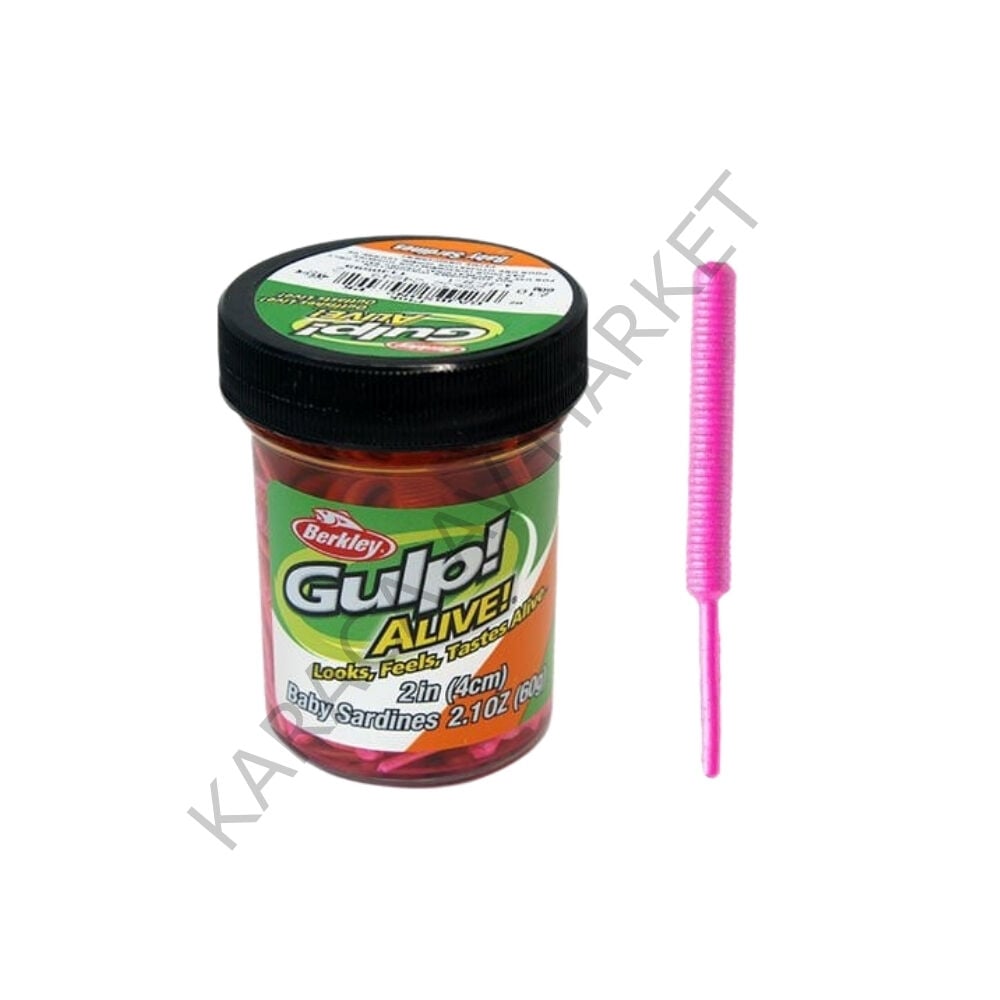 Berkley Gulp Alive Baby Sardine Sahte Yemi 4 CM