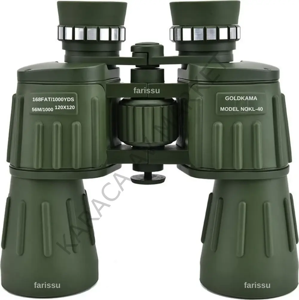 Goldkama KL-40 Profesyonel Dürbün - 120X Zoom 1000m'de 56m Görüş Alanı Maksimum 5 km Görüş Mesafesi