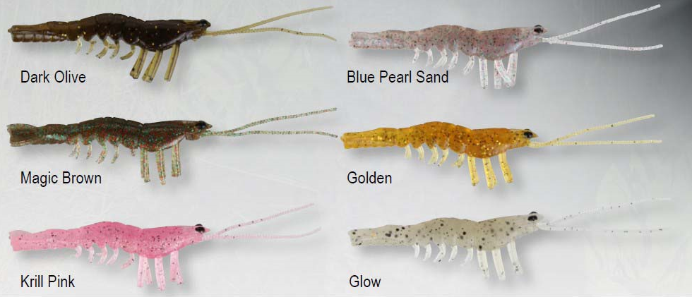 Savage gear LB Manic Shrimp 6.6 cm 6 Adet Suni Yem