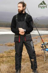 Fiyort Marine Alt üst Takım kırmızı siyah