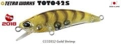 Duo Tetra Works Toto 42S CCC0312 / Gold Shrimp