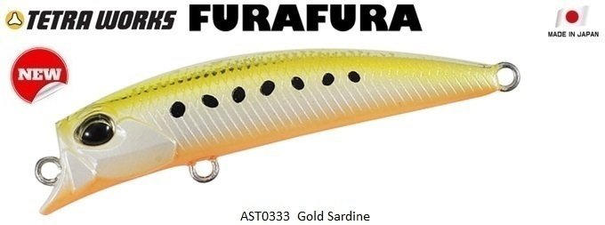 Duo Tetra Works Furafura AST0333 / Golden Sardine