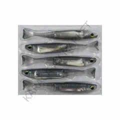 TokyoTackle Wiggle Real Fish Silikon Sahte Balık Yem 7.5cm 5'li paket