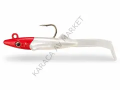 Tokyo Tackle Hybrid 2'li Zargana Silikon Yem Seti 8.4gr 8.5cm Color:RedHead White