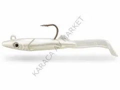 Tokyo Tackle Hybrid 2'li Zargana Silikon Yem Seti 8.4gr 8.5cm Color:Silver Pearl