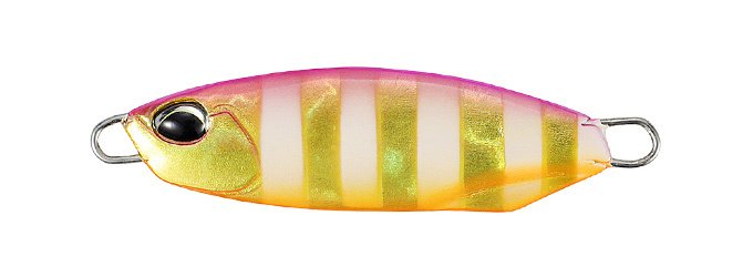 DRAG METAL CAST SLOW 15 GR PDA0045 Pink Gold Zebra Glow